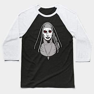 The Nun Horror Movie Baseball T-Shirt